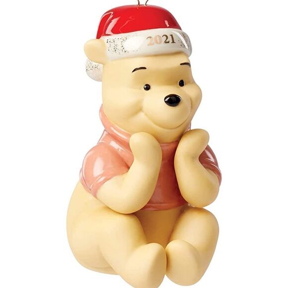 Lenox Winnie The Pooh Christmas Wish 2021 Ornament NWT - Picture 2 of 6